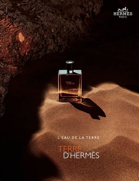 TERRE D'HERMES FRAGRANCE CAMPAIGN.